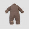 Комбинезон-поддева "Радуга-1",флис, шоколад