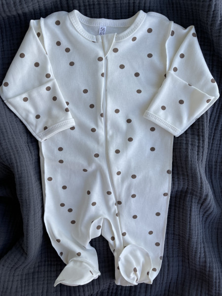 Слип на молнии Горошек 