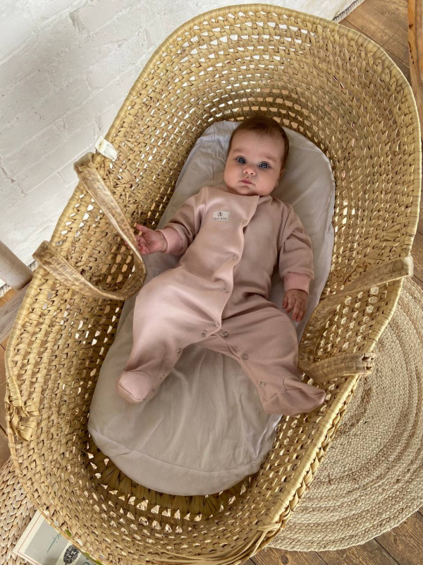 Слип на кнопках Пыльная Роза 