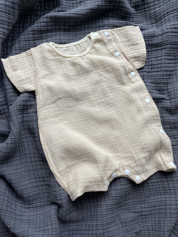 Песочник из муслина Бежевый 