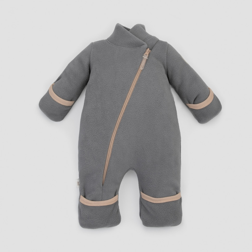 Комбинезон-поддева "Радуга-1",флис, серый Комбинезон-поддева "Радуга-1",флис, серый