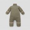 Комбинезон-поддева "Радуга-1",флис, светлый хаки
