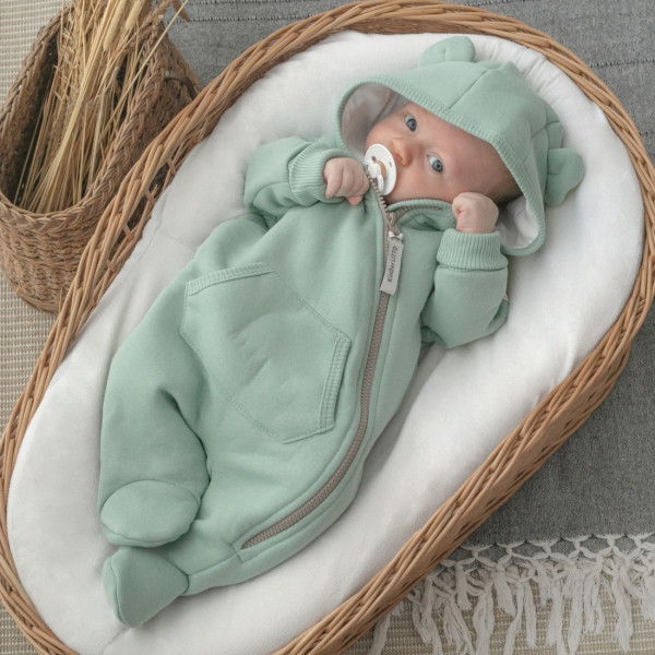 Комбинезон "Пикколино"  футер Полынь