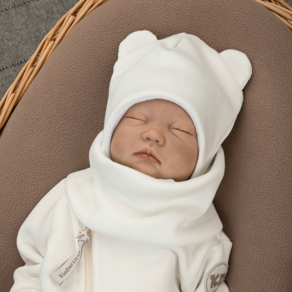 Комплект 2 предмета "Дивини", шапка+снуд, сахар