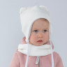 Комплект 2 предмета "Дивини", шапка+снуд, сахар Комплект 2 предмета "Дивини", шапка+снуд, сахар