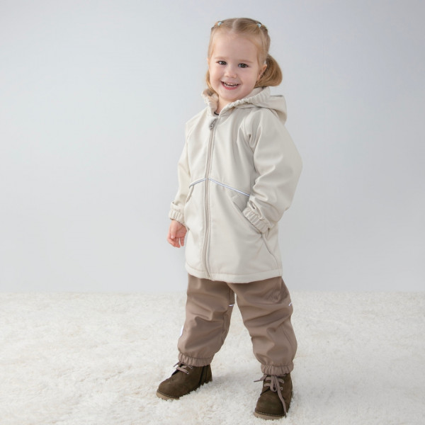 Комплект "Софтшелл" демисезонный, светло-бежевый