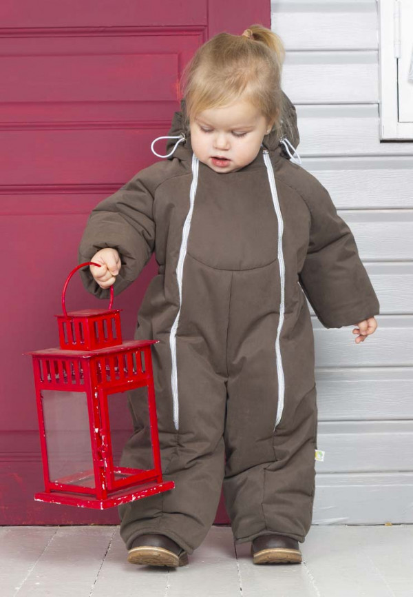 Зимний комбинезон Криспи Коричневый 