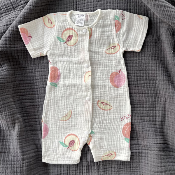 Песочник из муслина Жатка Персик 