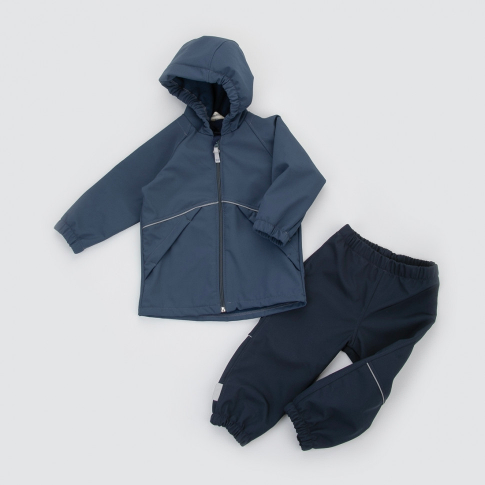 Комплект "Софтшелл" демисезонный, деним