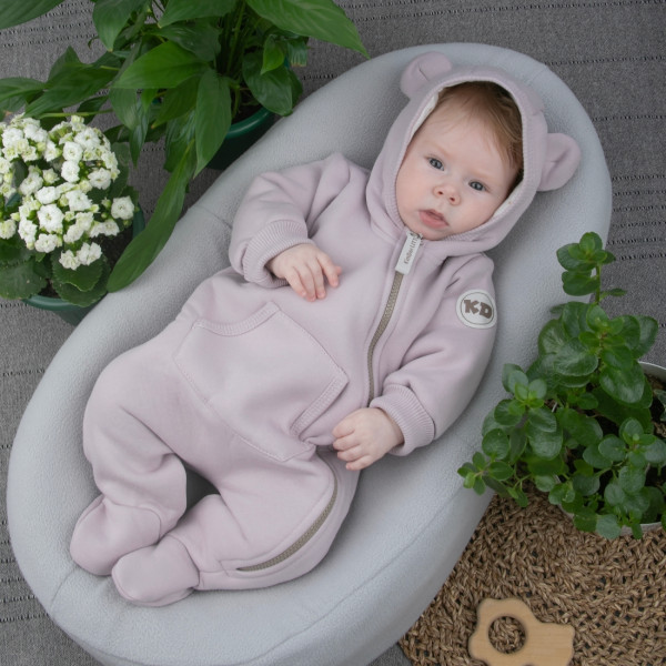 Комбинезон "Пикколино-1" футер пыльная Сирень