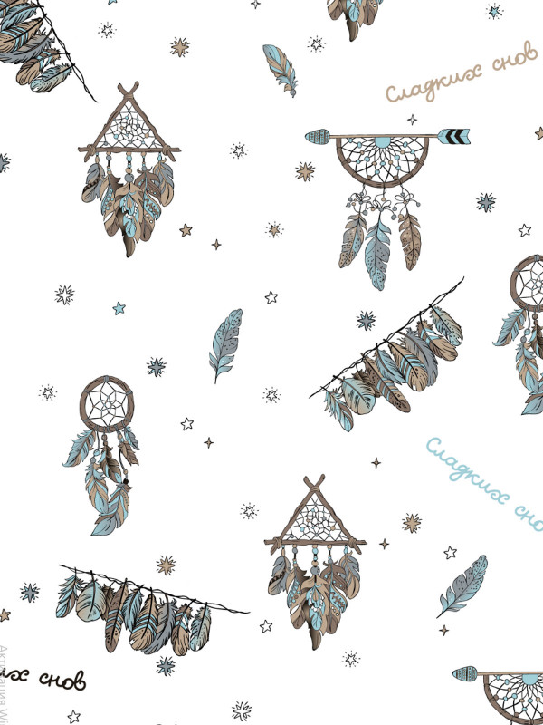 Пеленка муслиновая Ловец Снов 100*130 см