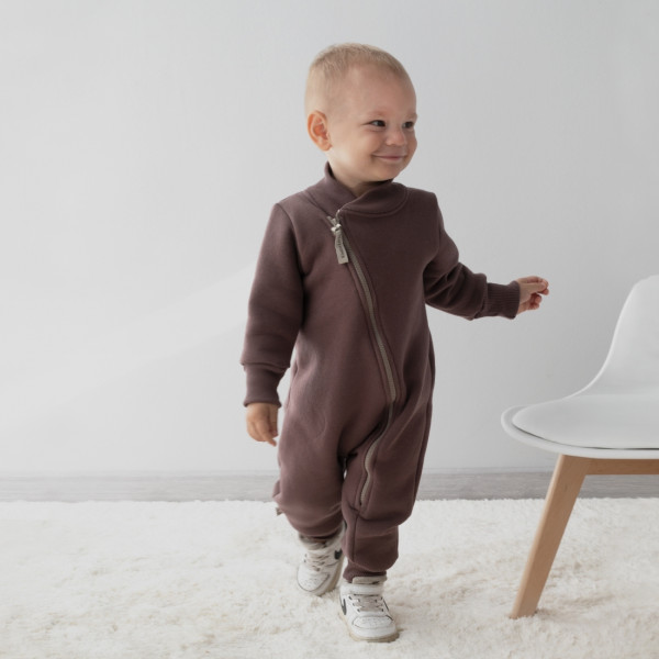 Комбинезон-поддева "Topolino-2", футер Шоколад 