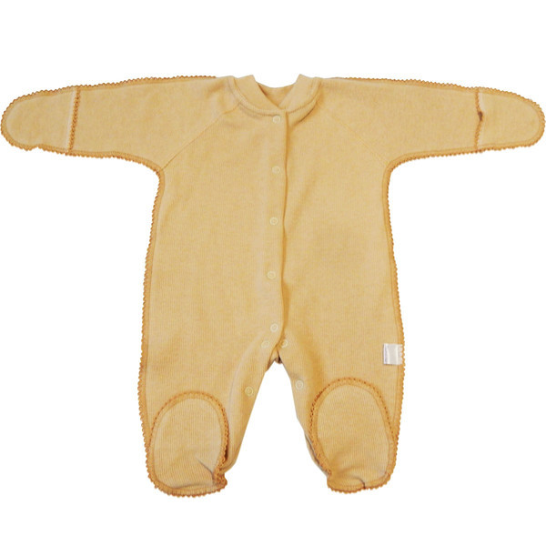 Комбинезон с з/ручками селаник однотонный начес Бежевый