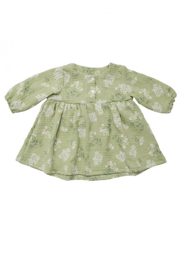 Комплект из муслина Сакура на лето Оливка