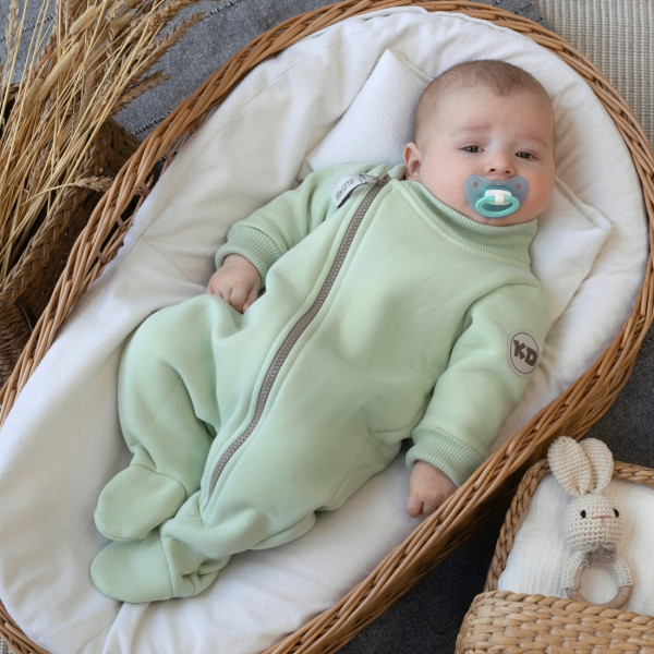 Комбинезон-поддева "Topolino", футер Оливковый 