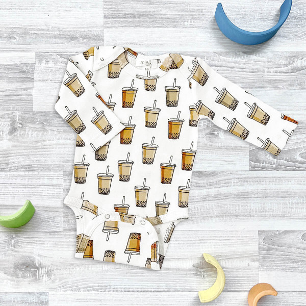 Боди Mjölk Стаканчики с длинным рукавом