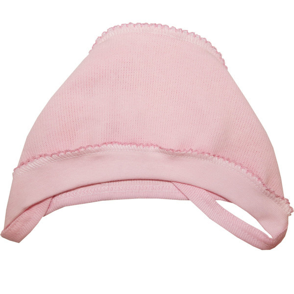 Чепчик селаник начес розовый