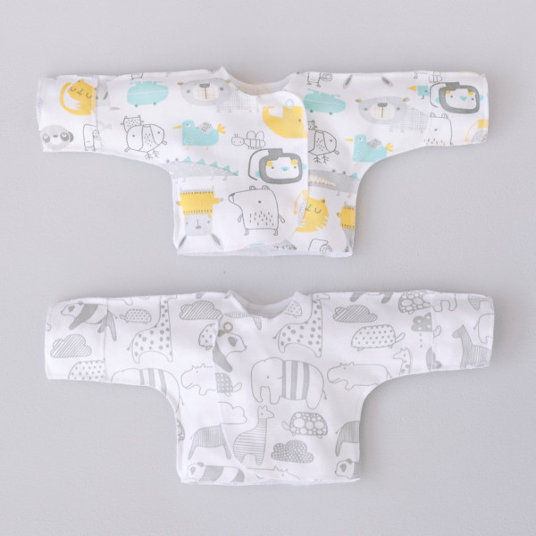 Распашонка "Новые друзья", 2шт/уп