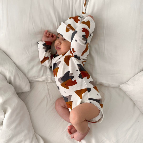 Боди Mjölk Птицы с длинным рукавом