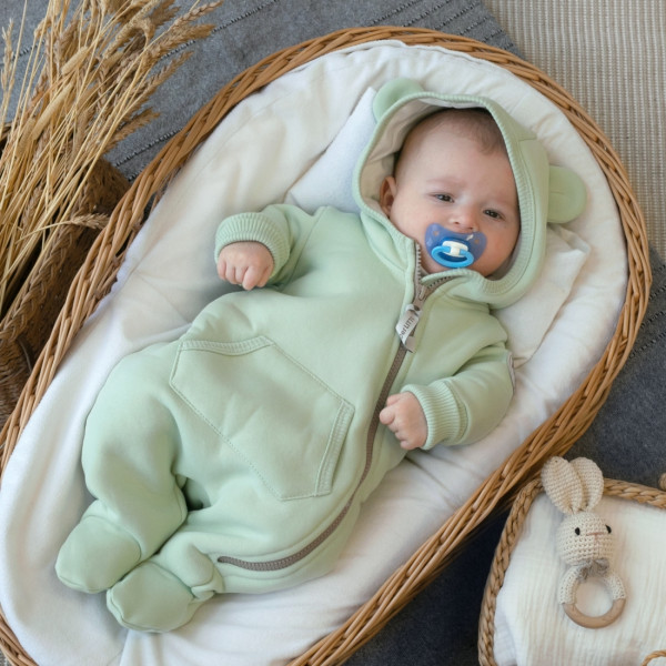 Комбинезон "Пикколино-1", футер Оливковый