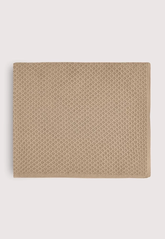 Плед-пеленка ажурная Капучино Плед-пеленка ажурная Капучино