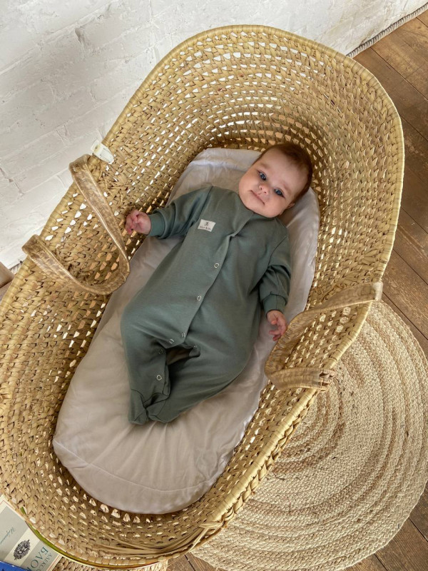 Слип на кнопках Хаки