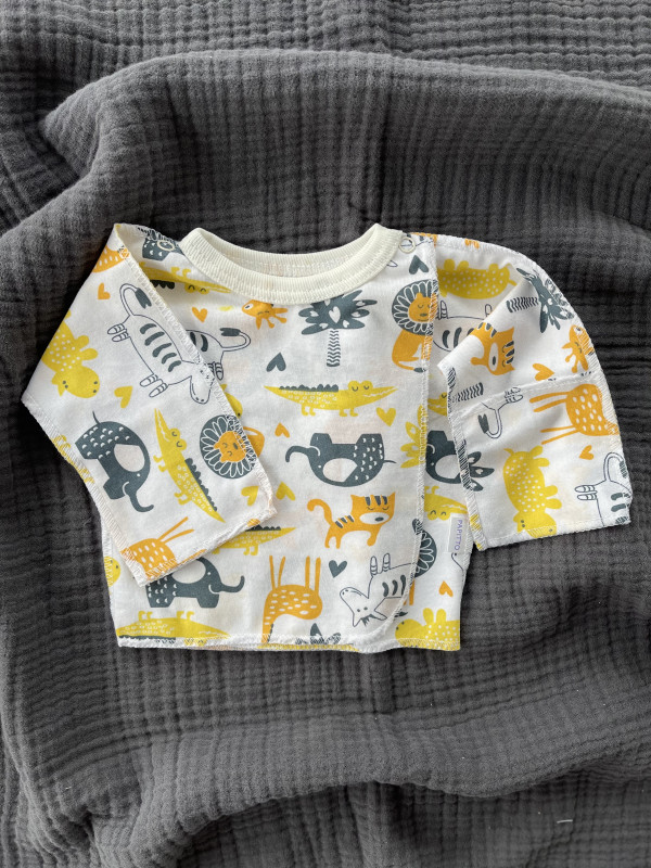 Распашонка Кулирка Сафари