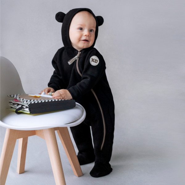 Комбинезон "Пикколино-1" футер Черный