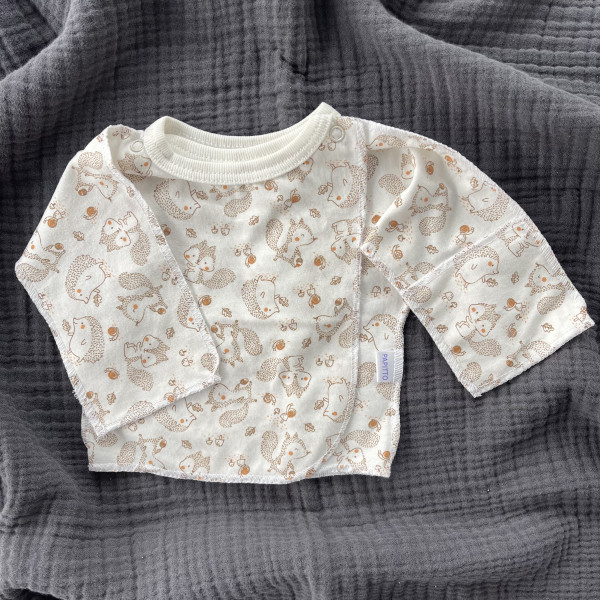 Распашонка Кулирка Ёжик 