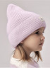 Шапка 1x1 (хлопок) Лавандовый 