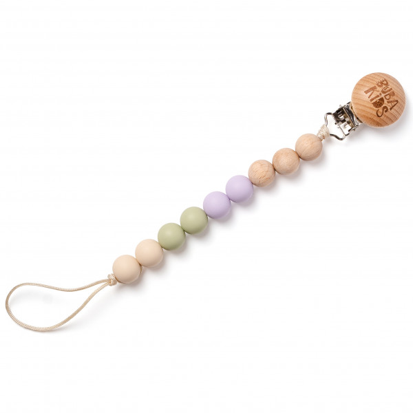 Держатель для пустышки Мэри Шалфей и Лилия