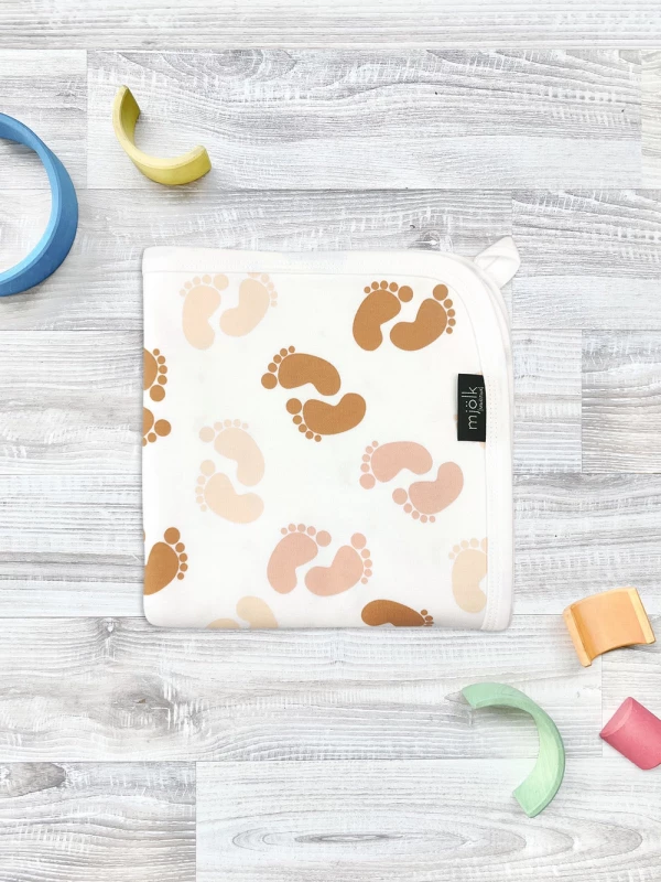 Двусторонний плед Mjölk Ножки 80*80 см 